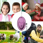 Alarm Personal për Vetëmbrojtje me Ndriçim LED - Figura 2