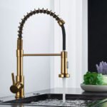 Rubinet Kuzhine Gold Premium me Grykë Spirale