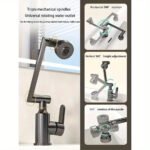 Rubinet Banjoje me Krahë të Lëvizshëm 360° - Figura 3