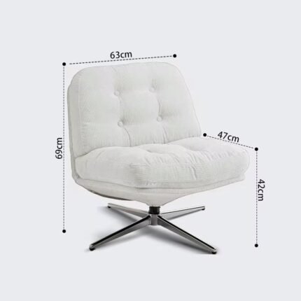 Karrige moderne rrotulluese me tapiceri