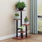 Raft dekorativ për lule me 5 nivele - Figura 4