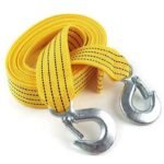 Litar tërheqës për vetura me grep metalik