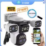 Kamerë Sigurie 4 Lente 12MP WiFi