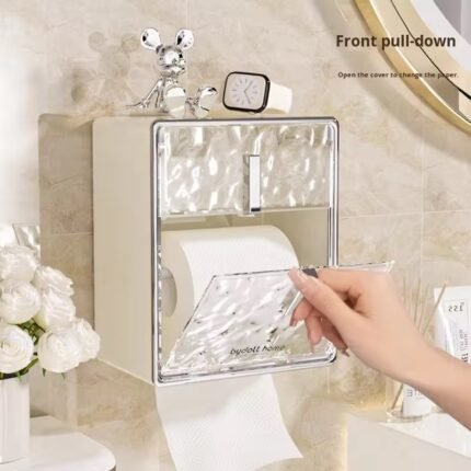 Mbajtës Letre Higjienike me Dollap Modern