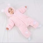 Kombinezon për Fëmijë me Gëzof në Formë Ariu - Figura 2