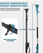 Set sharrë elektrike me krah teleskopik dhe prerëse 21V - Figura 2