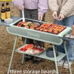 BBQ Tavolinë Portative për Pjekje - Figura 3