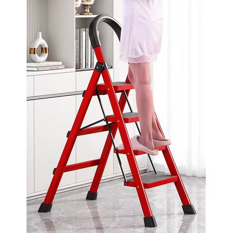 IMG_0677 Shkallë metalike të kuqe me bazë kundër rrëshqitjes - Figura 1