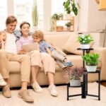 Raft metalik për lule me 3 nivele - Figura 3