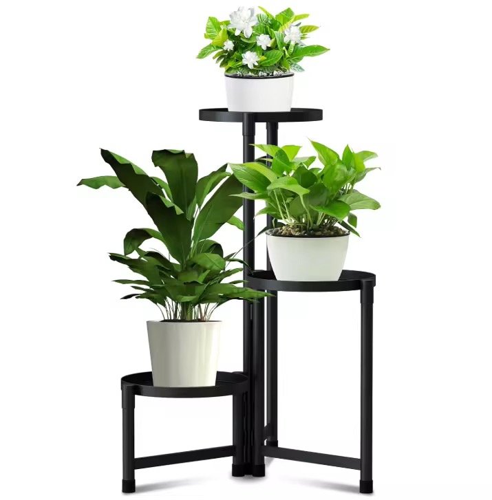 IMG_0704 Raft metalik për lule me 3 nivele - Figura 1