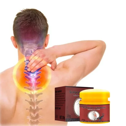 Krem për Dhimbje Muskujsh & Shpine me Ekstrakt Akrepi