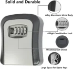 Kasafortë për Çelësa me Kod Kombinimi - Figura 2