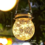 Dritë Solare Varëse Dekoruese – Set 2 Copë - Figura 2