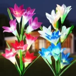 Lule Solare LED me Ndriçim Shumëngjyrësh