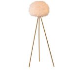 Lampë Elegante Dyshemeje me Këmbë të Arta