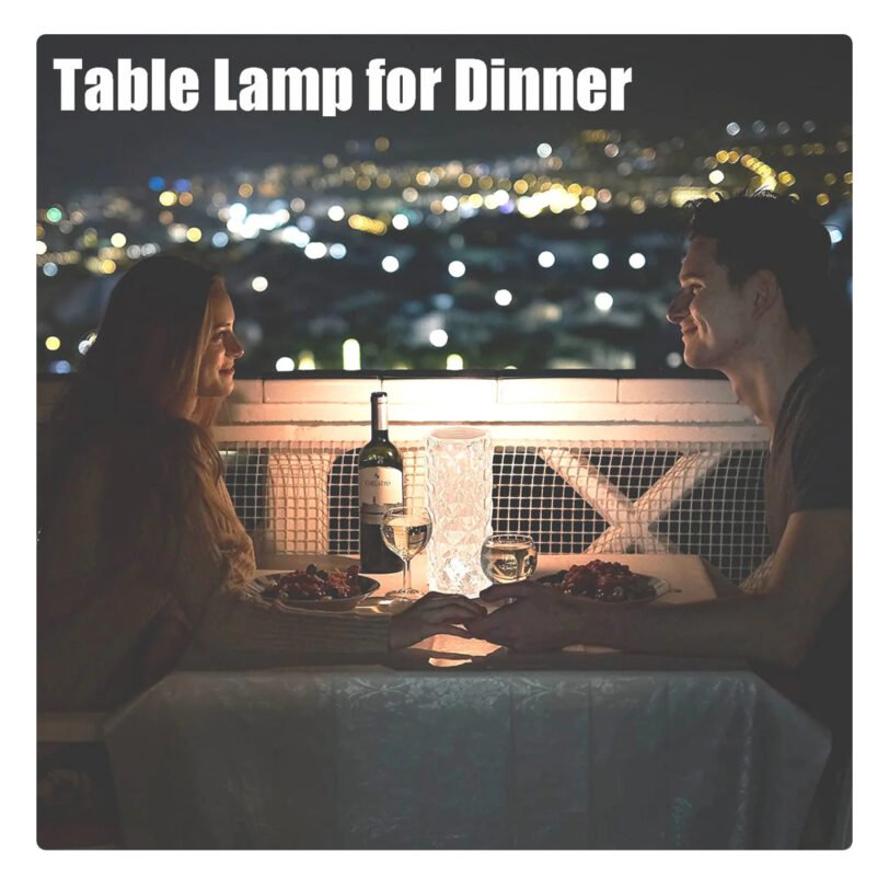 Lampë Kristali Transparente thumbnail 2
