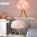 Lampë Tavoline me Pupla - Figura 2