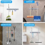 Mbajtëse Multifunksionale për Fshesa dhe Peshqira - Figura 2