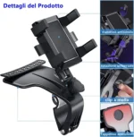 Mbajtëse Telefoni për Panel të Veturës