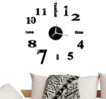 Orë Murale 3D English Numbers