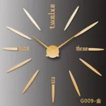 Orë Murale 3D English Numbers - Figura 3