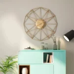 Orë Murale Gjeometrike Golden Net - Figura 3