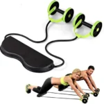 Rrota Fitness me Litar Rezistence & Mbështetëse Gjunjësh