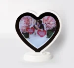 Lampë LED Zemër me Foto Personalizuese