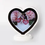 Lampë LED Zemër me Foto Personalizuese