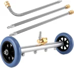 Ujë-Fshesë Me Presion (Water Broom) për Pastrim Sipërfaqesh