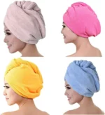 Peshqir Kapuç për Tharjen e Flokëve - Figura 2