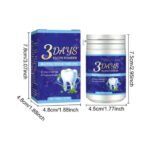 Pluhur Zbardhues “3 Days Tooth Powder” - Figura 3