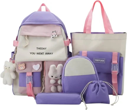 Set çantash shkollore (6 copë)