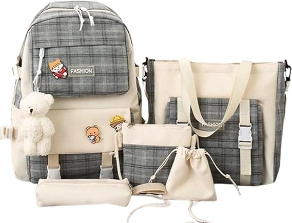 IMG_2408 Set Çantash Shkolle 6 copë - Figura 1