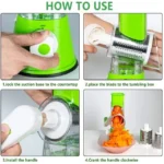 Grirëse Rrotulluese 3-në-1 për Perime & Arrë - Figura 3