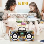 Kuti Boksi Bluetooth me Dizajn Comics - Figura 2