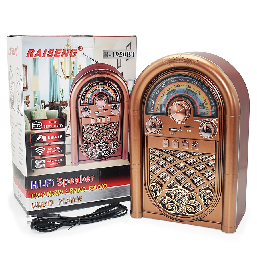 IMG_2046 Radio Retro Raiseng R-1950BT - Figura 1