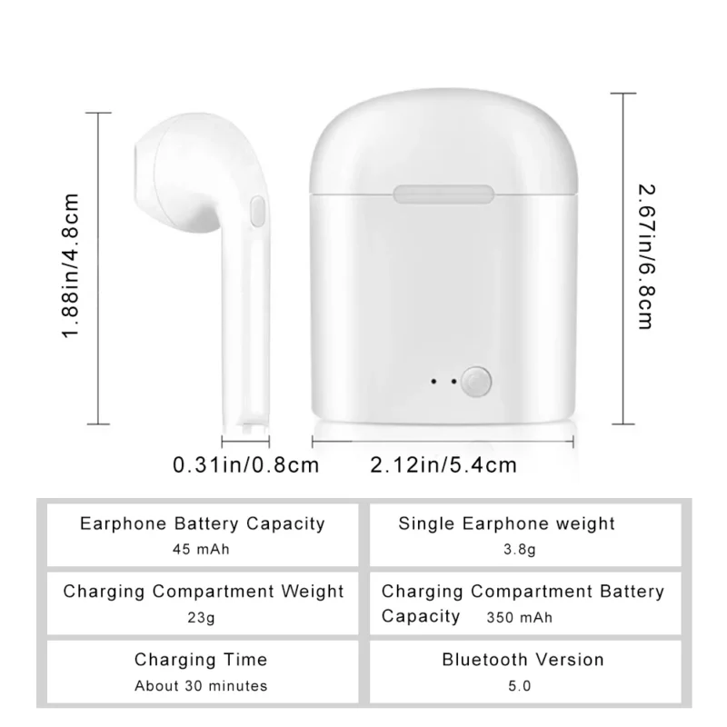 I12 TWS – Kufje Bluetooth thumbnail 3