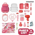 Valixhe Kozmetike – Set Make-up Për Vajza - Figura 3