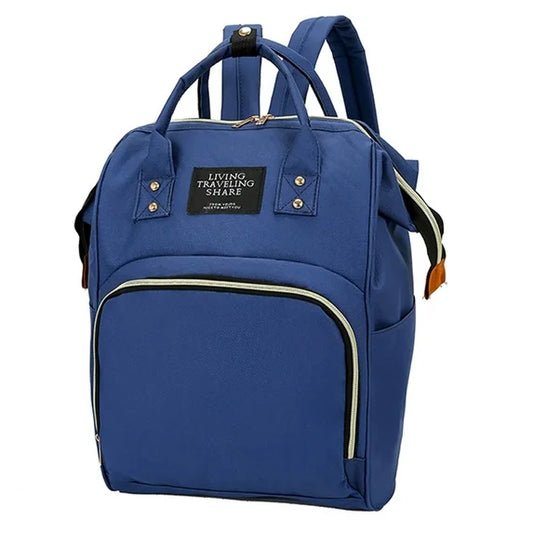 IMG_2550 Çantë Bebe - Modeli Blue Navy me Kapacitet të Madh - Figura 1