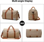 Çantë Udhetimi Barrel Duffel – 360° Design - Figura 3