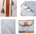 Çantë Udhetimi Premium – Ngjyrë Krem & Kafe - Figura 2