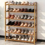 Raft Këpucësh Bamboo 5 Kate - Figura 2