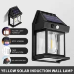 Llambë Solare muri me Sensor - Figura 3