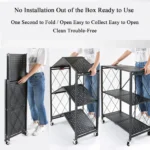 Raft Metalik Palosës me Rrota - Figura 3