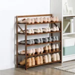 Raft Këpucësh Druri – 5 Kate