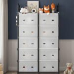 Dollap Modern me Sirtarë Modular – 12 Ndarje