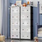 Dollap Modern me Sirtarë Modular – 12 Ndarje - Figura 2