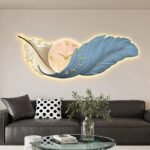 Orë Murale Dekorative LED Feather