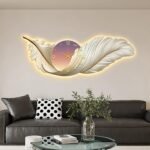 Orë Murale Dekorative LED Feather - Figura 3